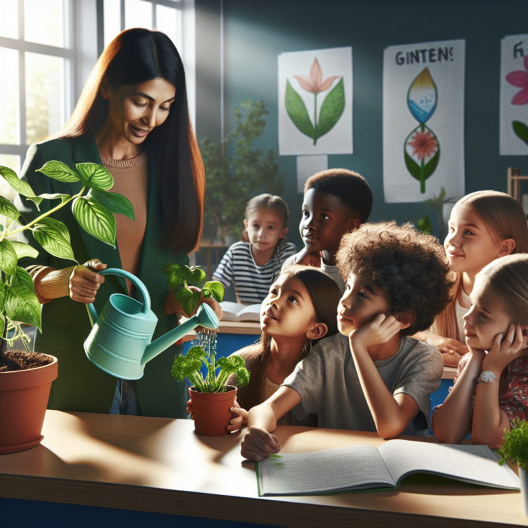 How to Teach Kids About Plant Care