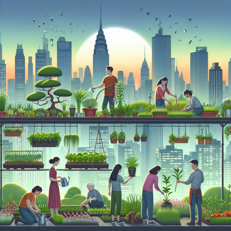 The Rise of Urban Sustainable Gardening